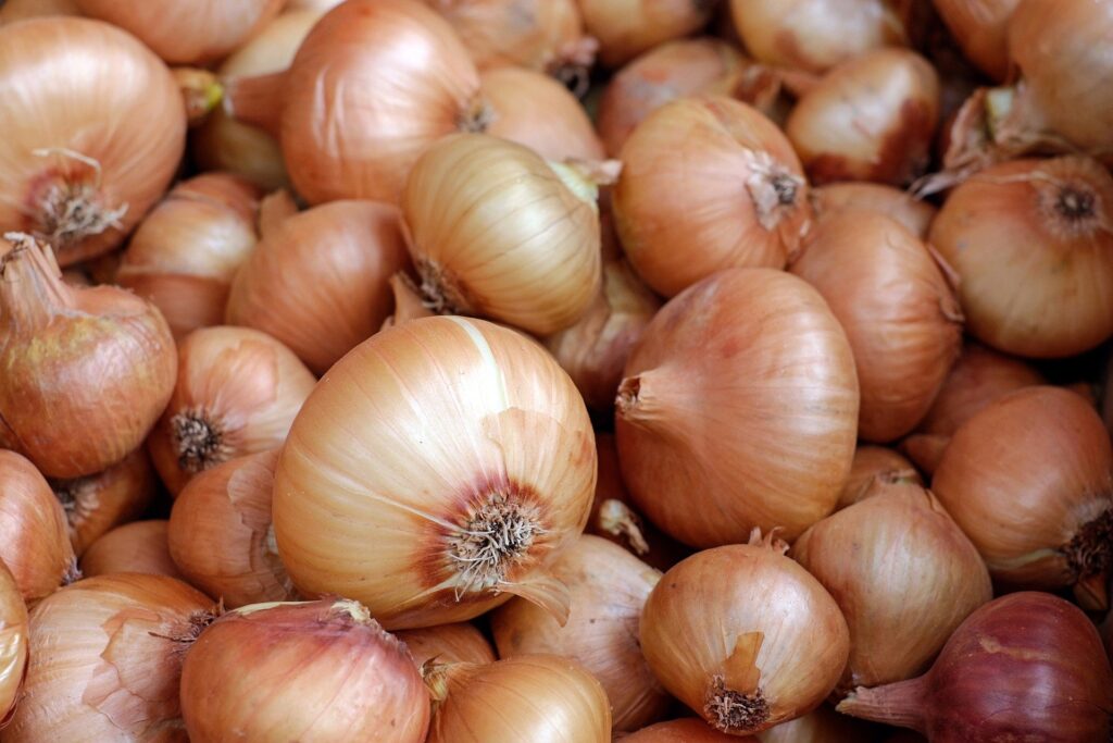 Onions are great for cleaning dirty grills